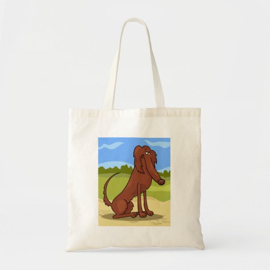 Pure Bred Irish Setter Dog Tote Bag Tragetasche (Vorne)