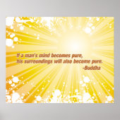 Pure Buddha Poster (Vorne)