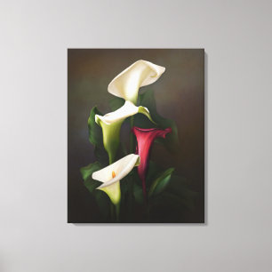 "Pure Calla" Leinwanddruck