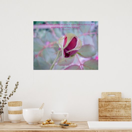 Pure Elegance Poster (Küche)