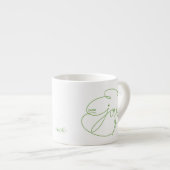 pure Freude - Bold CloudS - Christmas Edition Gree Espressotasse (Vorderseite Rechts)