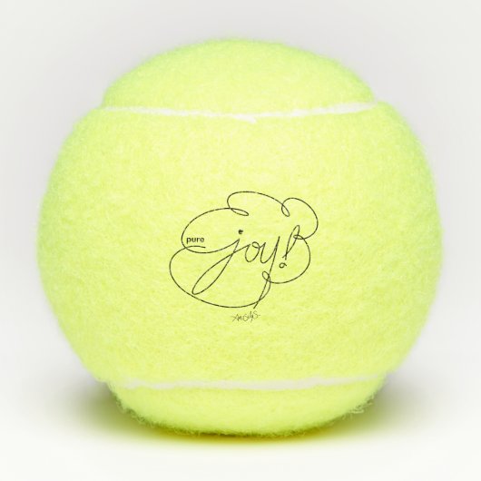 pure Freude - kühne CloudS Tennis Ball (Vorderseite)