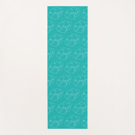 pure Freude - kühne CloudS - W Yogamatte (Vorderseite)