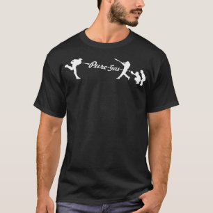 Pure Gas Baseball Pitcher Pitcher Strikeout K Bas T-Shirt