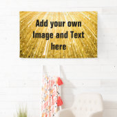 PURE GOLD Duschmuster + Ihr Text / Foto Banner (Insitu)