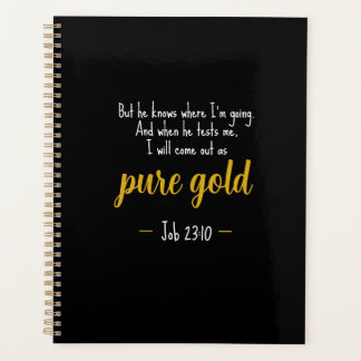 Pure Gold Job 23:10 Spiralplaner für Schriften Planer