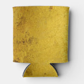 PURE GOLD LEAF Muster + Ihr Text / Foto Dosenkühler (Vorderseite)