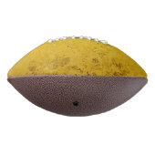 PURE GOLD LEAF Muster + Ihr Text / Foto Football (Gedreht 270)