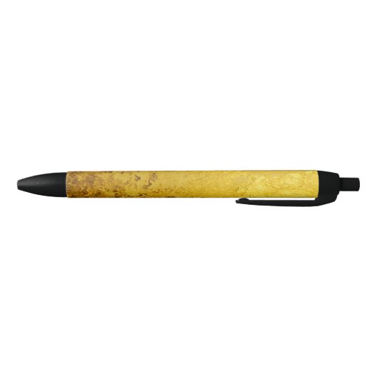 PURE GOLD LEAF Muster + Ihr Text / Foto Kugelschreiber (Unterseite)