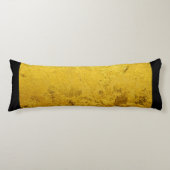 PURE GOLD LEAF Muster + Ihr Text / Foto Seitenschläferkissen (Vorderseite)