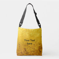 PURE GOLD LEAF Muster + Ihr Text / Foto