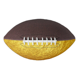 PURE GOLD PAPIERmuster + Ihr Text / Foto Football