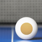 PURE GOLD pattern / goldene Perlen Tischtennisball (Netto)
