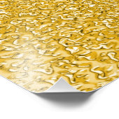 PURE GOLD Spritzer Pattern + Ihr Text / Foto (Ecke)