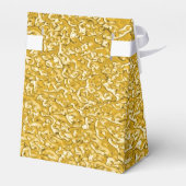 PURE GOLD Spritzer Pattern + Ihr Text / Foto Geschenkschachtel (Rückseite)