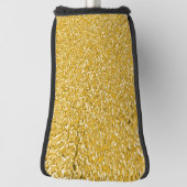 PURE GOLD Spritzer Pattern + Ihr Text / Foto Golf Headcover (Rotieren 90)