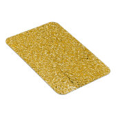 PURE GOLD Spritzer Pattern + Ihr Text / Foto Magnet (Rechte Seite)