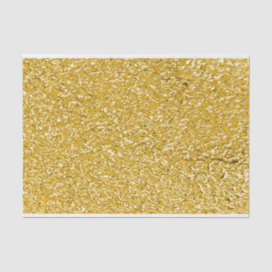 PURE GOLD Spritzer Pattern + Ihr Text / Foto Seidenpapier