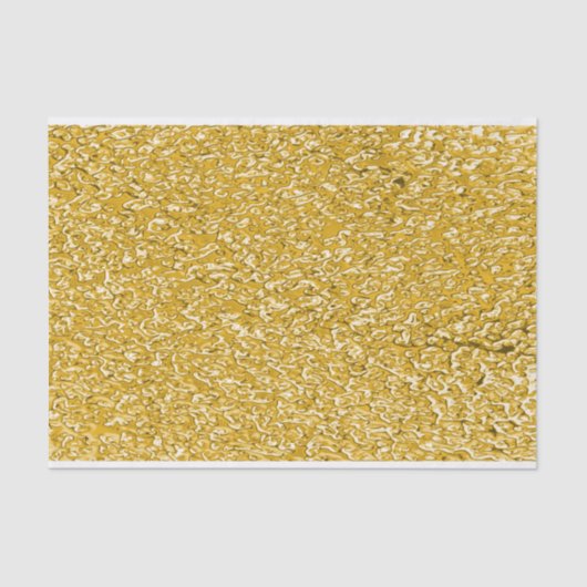 PURE GOLD Spritzer Pattern + Ihr Text / Foto Seidenpapier (Vorderseite)