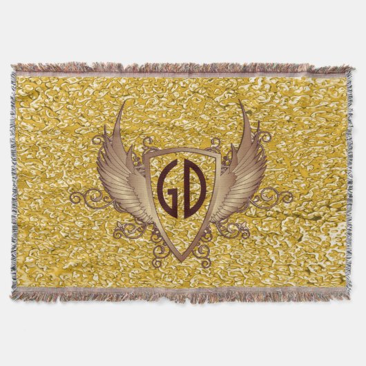 PURE GOLD Spritzer Pattern + Ihre Ideen Decke (Vorderseite)