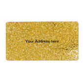 PURE GOLD Spritzer Pattern + Text (Vorne)
