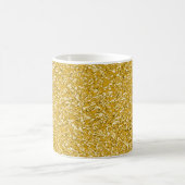 PURE GOLD Spritzer Pattern + Text Kaffeetasse (Mittel)