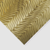 PURE GOLDEN WAVES Pattern + Ihr Text / Foto Seidenpapier (Ausschnitt)