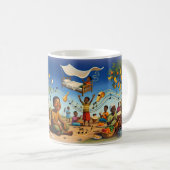Pure Joy Community Music Mango Tree Life Becher Kaffeetasse (VorderseiteRechts)