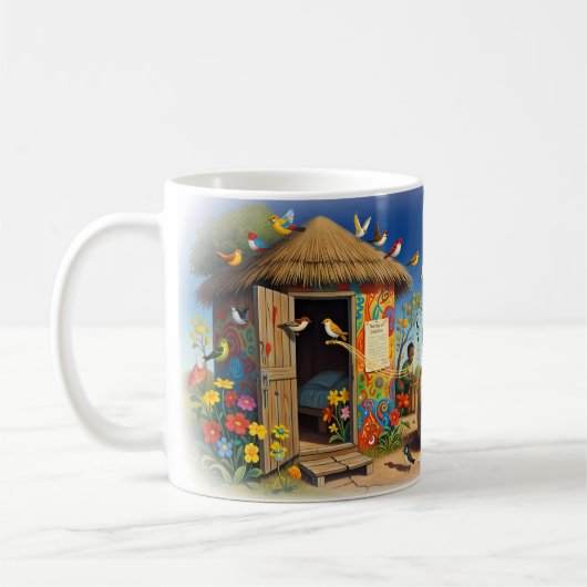Pure Joy Community Music Mango Tree Life Becher Kaffeetasse (Links)