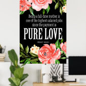 Pure Liebe Poster (Heimbüro)