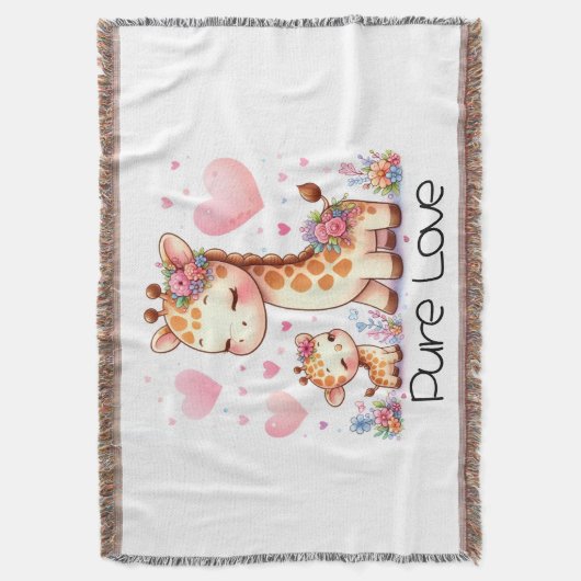 Pure Love Decke (Vorderseite Vertikal)