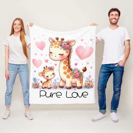 Pure Love Fleecedecke (Beispiel)