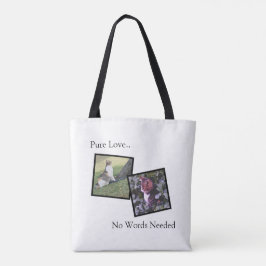 Pure Love Pet Lover Custom Tote Bag Tasche