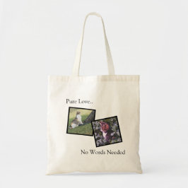 Pure Love Pet Lover Custom Tote Bag Tragetasche