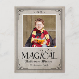 Pure Magic Fun Halloween Foto Card Postkarte