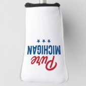 Pure Michigan Golf Putter Cover Headcover (Rotieren 90)