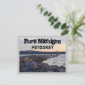 Pure Michigan Petoskey Postkarte (Stehend Vorderseite)