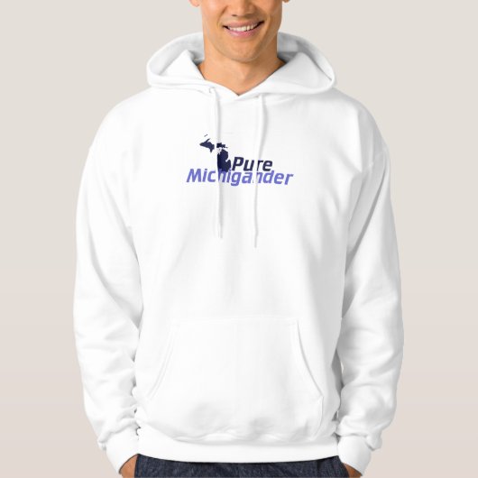 Pure Michigander Hoodie (Vorderseite)