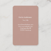 Pure Moin/Hello Visitenkarte (Rückseite)