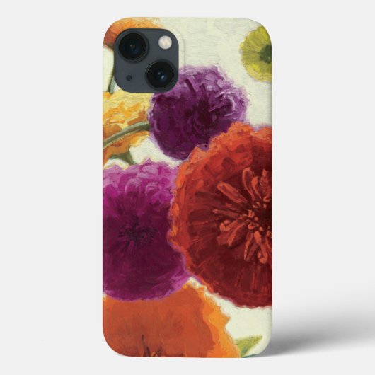 Pure Palette Zinnias Case-Mate iPhone Hülle (Rückseite)