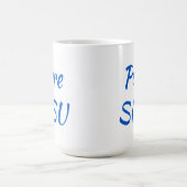 Pure SISU finnische Kaffee-Tasse (15 oz;Weiß) Kaffeetasse (Mittel)