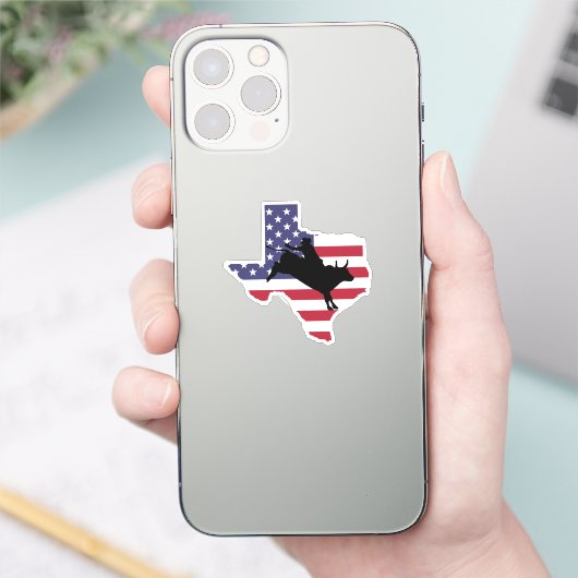 Pure Texan Sticker (Telefon)