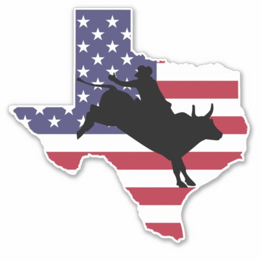Pure Texan Sticker (Vorderseite)