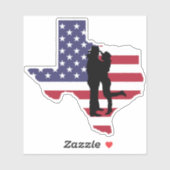 Pure Texan Sticker (Blatt)