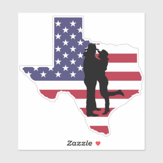 Pure Texan Sticker (Blatt)