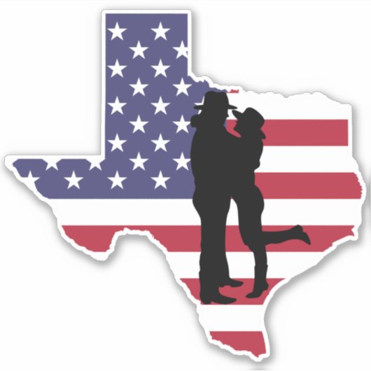 Pure Texan Sticker (Vorderseite)