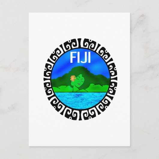 PURE UND FIJI POSTKARTE (Vorderseite)