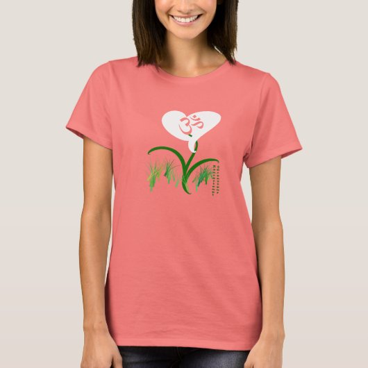 Pure White Anahata T-Shirt (Vorderseite)