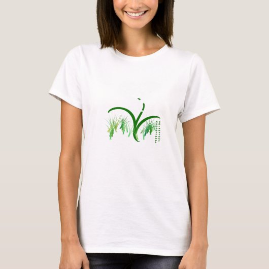 Pure White Anahata T-Shirt (Vorderseite)
