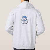 Pure White Snowman Hoodie (Rückseite)